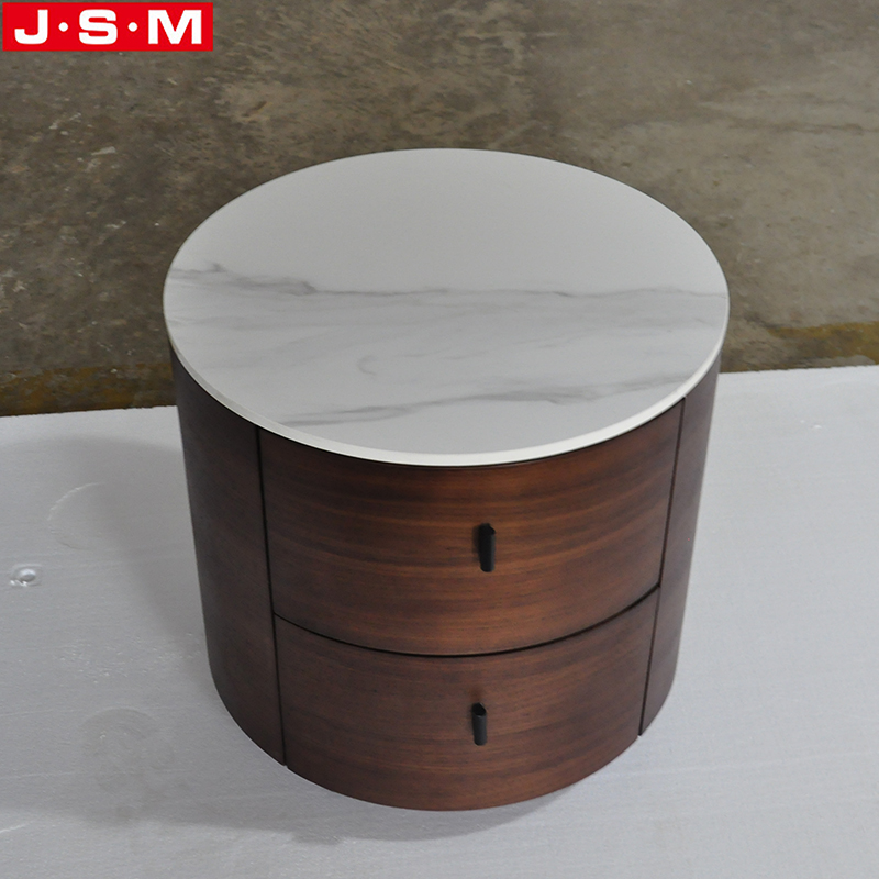 Rock Slab Table Top Bedside Table Nightstand