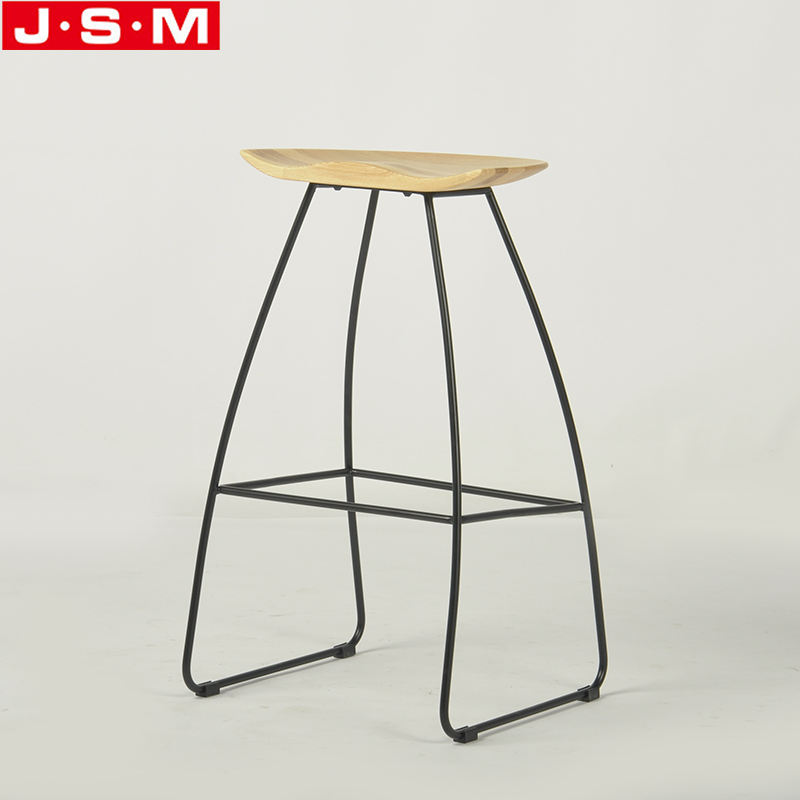 Kitchen Modern Metal Chairs Restaurant Metal Leg Cheap Bar Chair