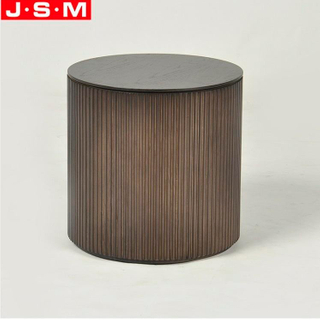 Modern Veneer Table Top Ash Timber Base Wooden Room Black Coffee Table