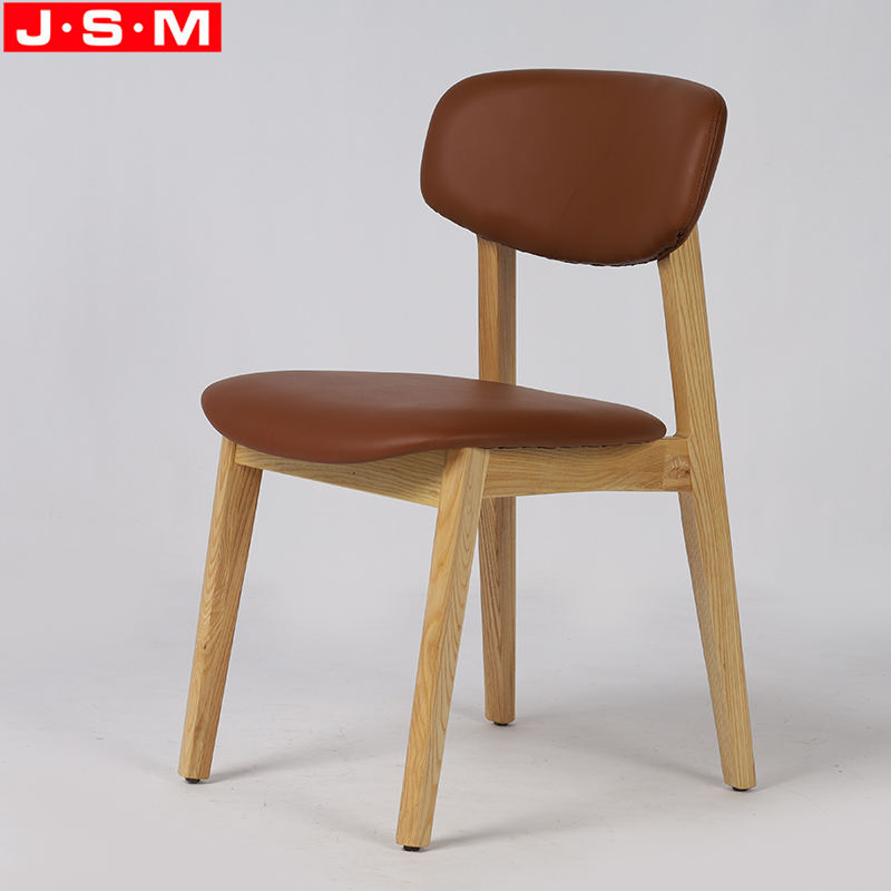 Restaurant Wooden Legs Fabric Dining Chair Restaurant Dining Room Chairs With Back