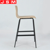 Modern Portable Lounge Counter Bar High Wooden Step Stools For Kitchen