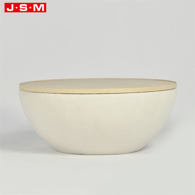 New 2022 Designer Round Wooden Outdoor Living Room Tea Coffee Table Design Tea Table Tea Wood Table