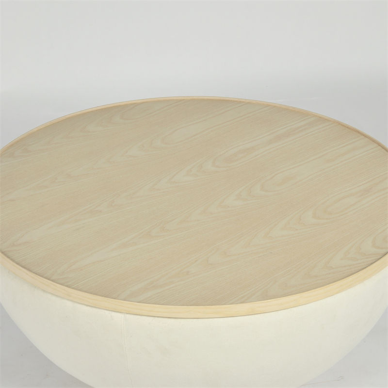 New 2022 Designer Round Wooden Outdoor Living Room Tea Coffee Table Design Tea Table Tea Wood Table