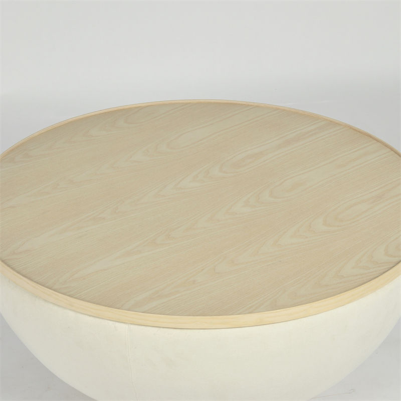 New 2022 Designer Round Wooden Outdoor Living Room Tea Coffee Table Design Tea Table Tea Wood Table