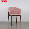 China Suppliers Modern Cushion Seattop Solid Wood Leg Dining Chair