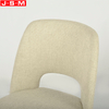 ODM Dining Chairs Wooden Tea Art Club Dining Chair With Metal Base