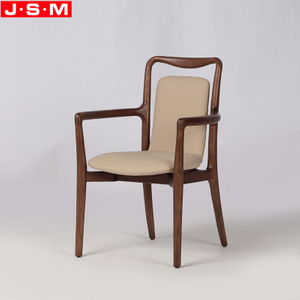 New Arrival Indoor Dining Room Furniture Fabric Dining Chair For Hotel Restaurant Wooden Chair
