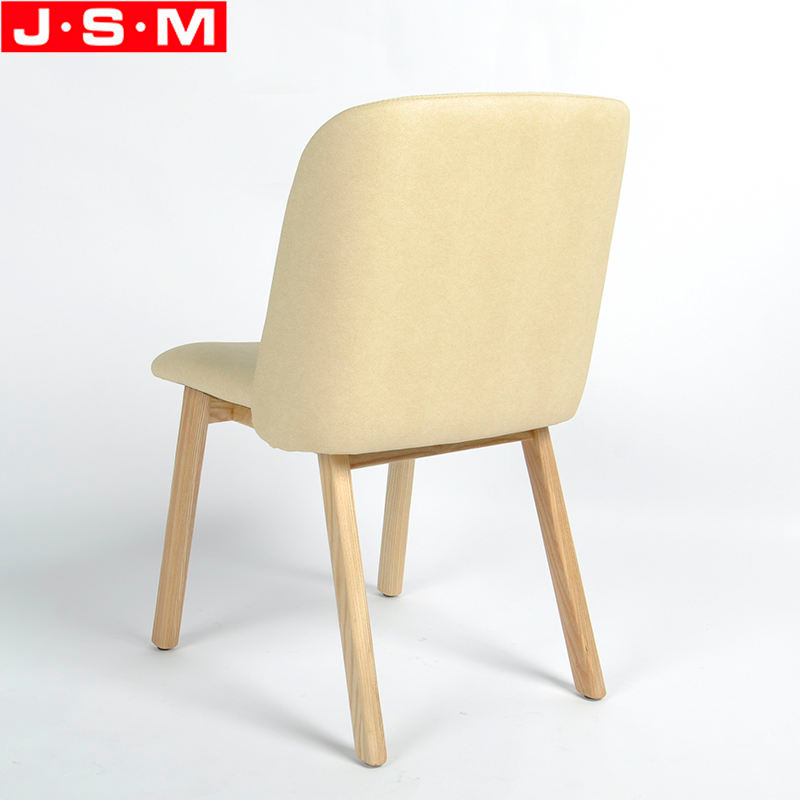 French Kitchen Outdoor Bistro Wooden White Fabric Curved Back Dining Chairs