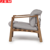 Nordic Living Room Chair Wool Fabric Luxury Single Seater Armchair