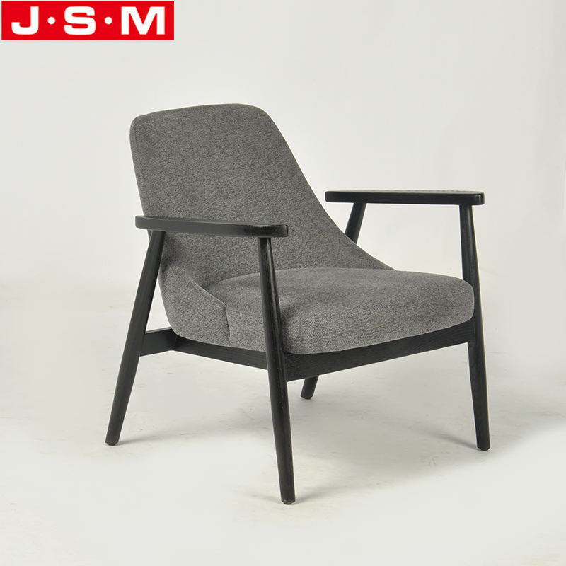 Commercial Furniture General Use Office Sofa Set Couch Armchair With Solid Wood Leg