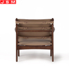 Contemporary Furniture Leather Typology Leisure Chair Living Room Armchair