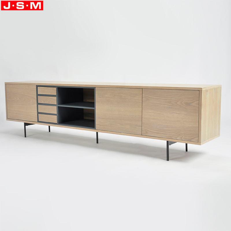 Wholesale Wooden Living Room Furniture TV Stand Table Veneer Carcase TC Cabinet