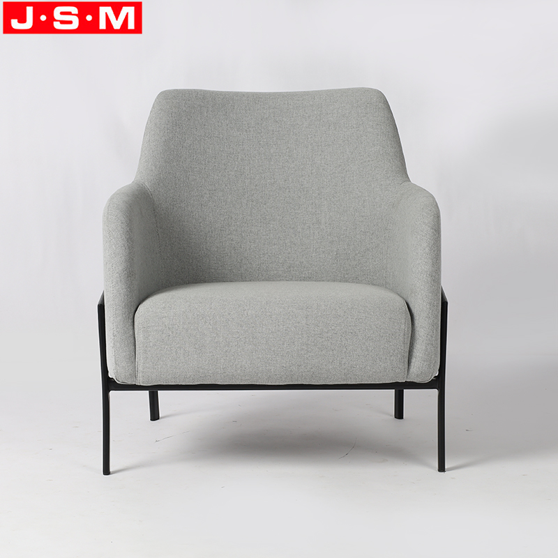 Gray Simple Wooden Chair Modern