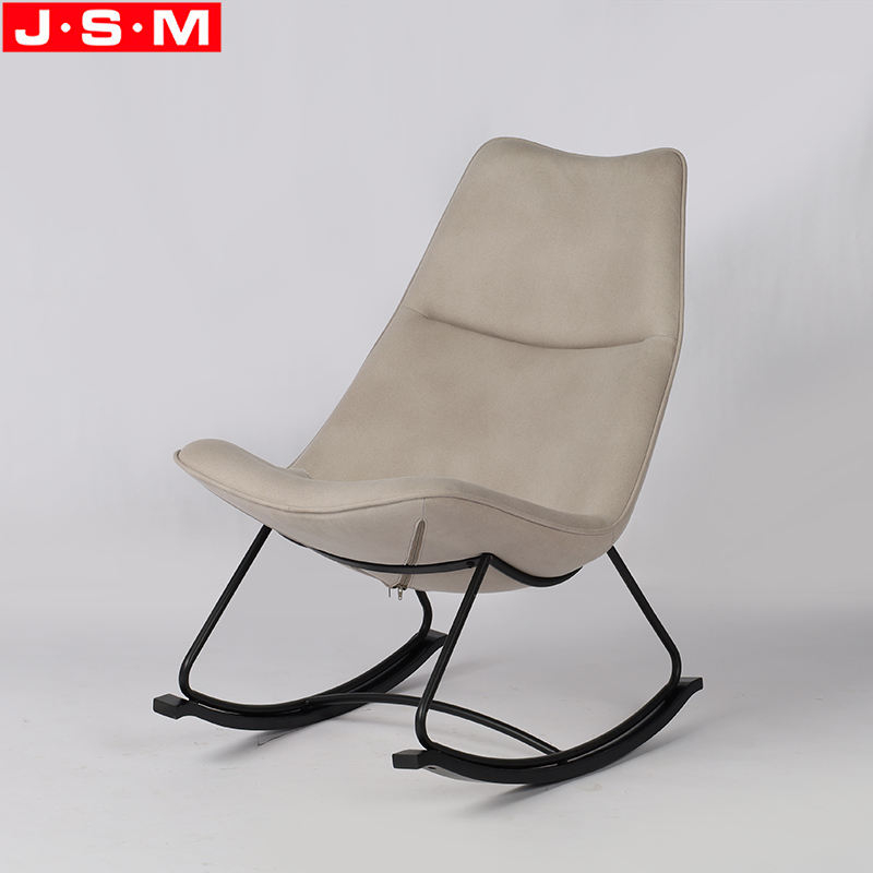 Living Room Reclining Chair Rocking Lounge Chair Metal Leg Armchairs