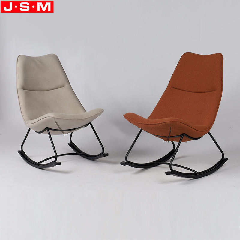 Living Room Reclining Chair Rocking Lounge Chair Metal Leg Armchairs