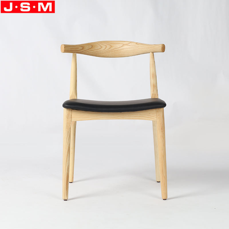 Morden Style Cooling Fabric Seat Wooden Leg High Back Armless Dining Chair