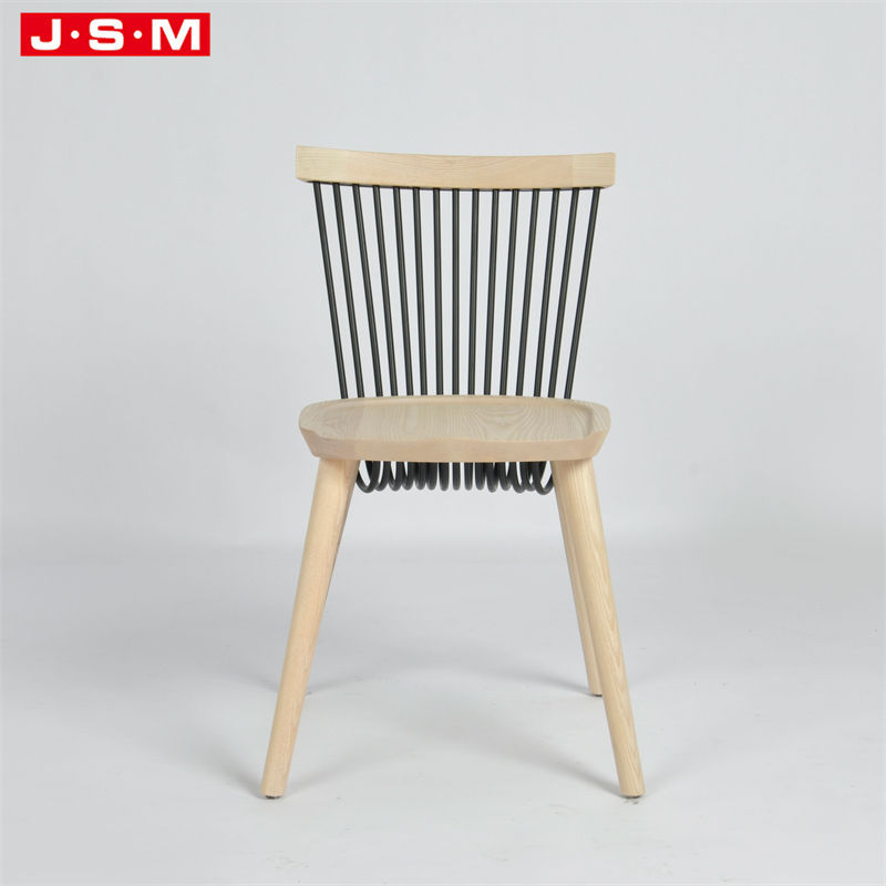 New Design Modern Wood Nordic Outdoor Gold Wood Legs Kitchen Dining Chairs