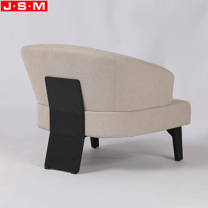 Modern Living Room Italian Style Armchair Fabric Bedroom Leisure Armchair