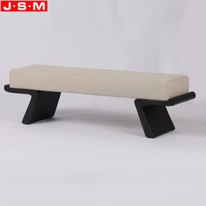 Classic Fabric Sofa Bench Upholstered Living Room Bedroom Bench