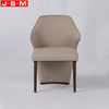 China Wholesale Comfortable Fabric High Back Kitchen Dining Chair