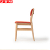 Modern Retro Solid Wood Chair Backrest Cushion Soft Simple Luxurious Home Restaurant Dining Chair