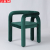 Modern Living Room Graphic Sense Metal Frame Armchair With Foam And Upholstery