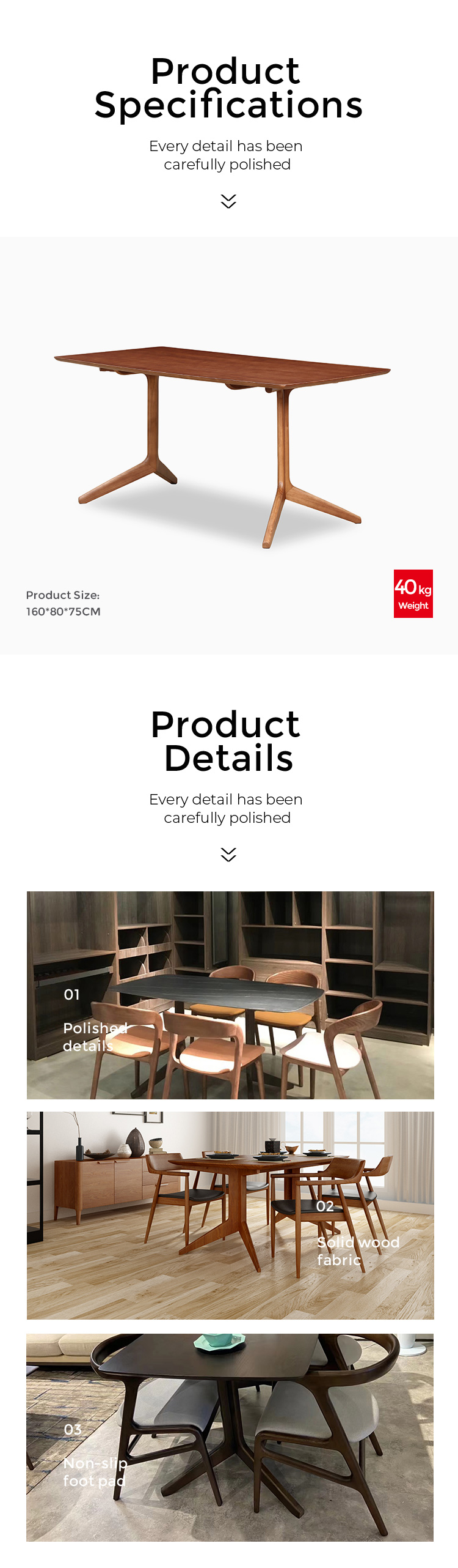 Dining Table 8 Chairs Set