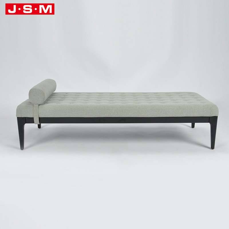 Good Quality Hot Sale Ottoman Sets Velvet Hotel Room Lounge Sectional Sofa Ottoman Seat Bench With Back