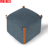 New Designer Boho Moroccan Seat Footrest Luxury Living Room Furniture Home Fully Fabric Stool Ottoman