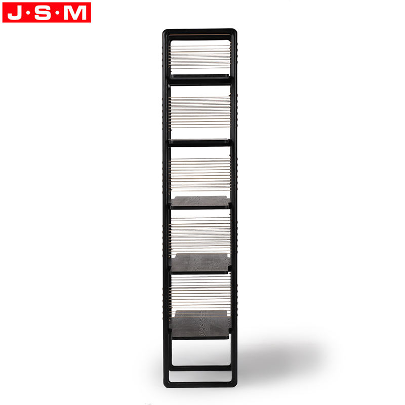 Retro Ash Frame Customized Book Display Shopping Mall Supermarket Shelf Display Rack