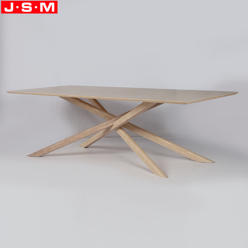 Ash Timber Base Dining Table