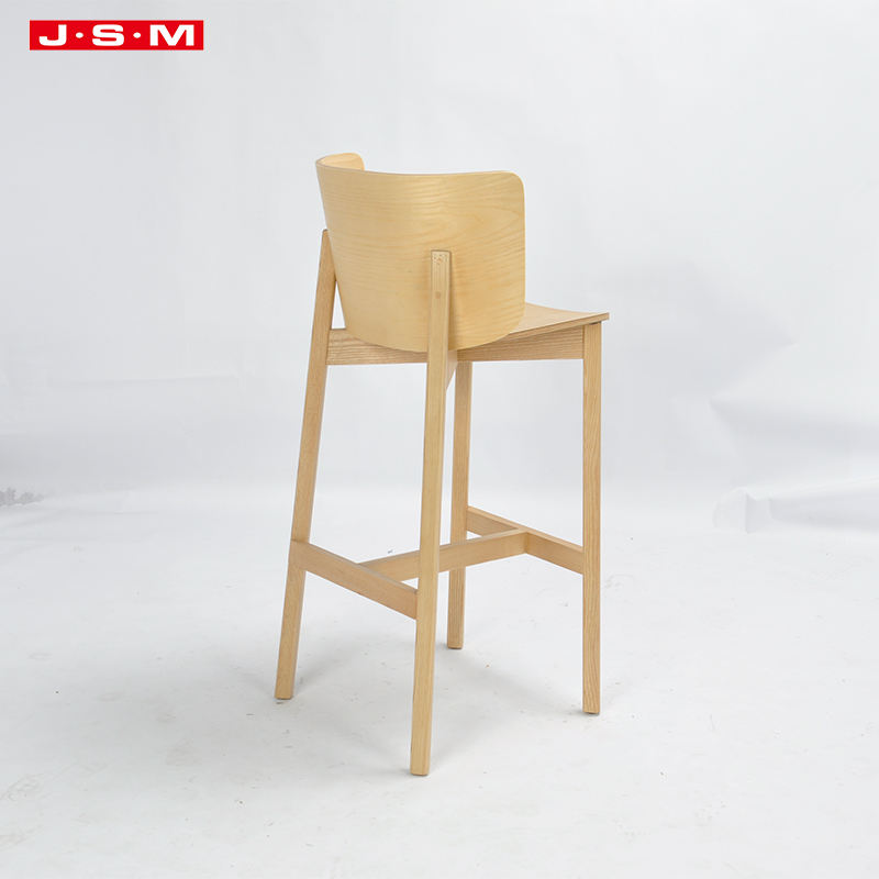 High Quality Design Kitchen Brown Beach Coffee Disco Bar Chairs Wooden Stool