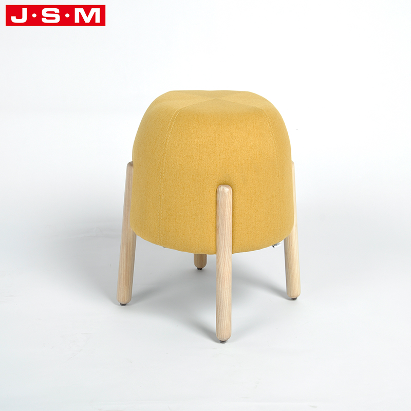 Ottoman Bench Stool Wood Long