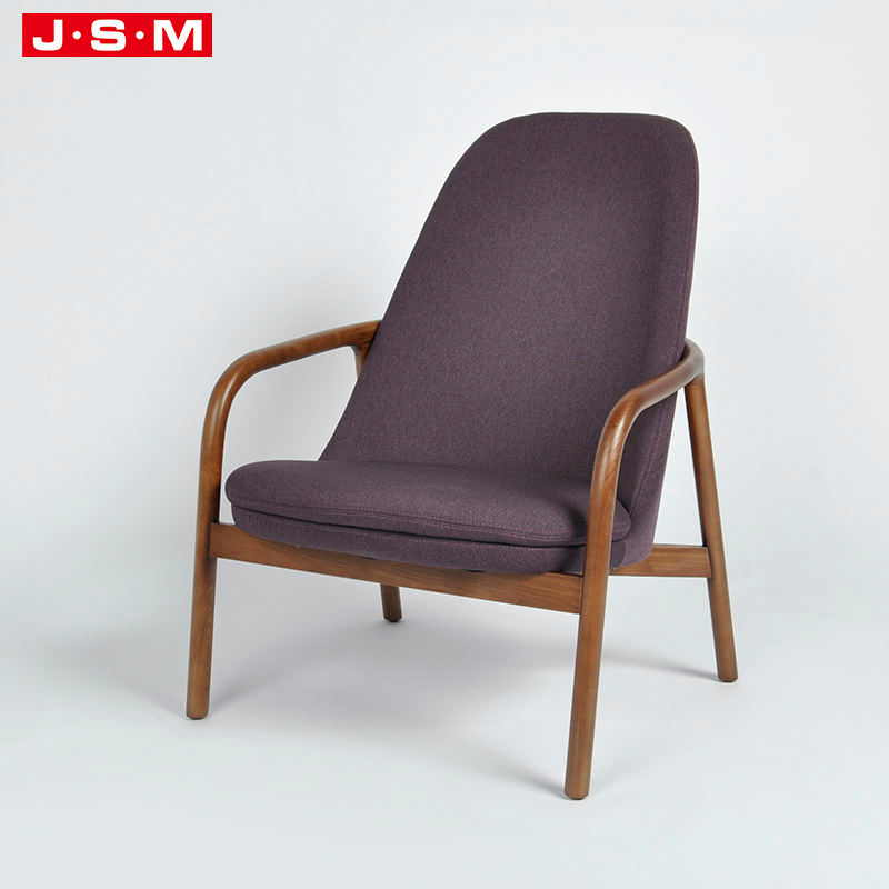Living Room Cushion Fabric Armchair Accent Chair High Back Leisure Chair