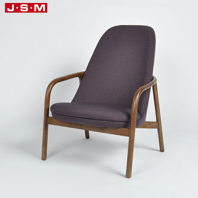Living Room Cushion Fabric Armchair Accent Chair High Back Leisure Chair