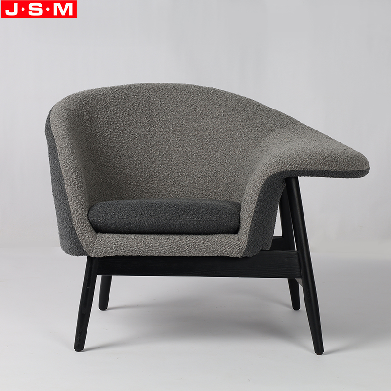 Ash Timber Nordic Style Amchair For Living Room