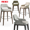 Top Selling wooden frame with foam and fabric ash timber base Arm chair