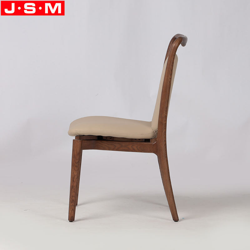 Home Leisure Modern Chairs Living Room Furniture Dining Chairs With Natural Wood Leg