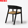 Living Room Restaurant Chair Wood Back Dining Chair With Paper Sting