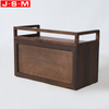 Modern Shoe Rack Veneer Carcsse Living Room Wood Storage Cabinet For Home