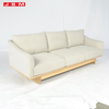 Luxury Indoor Lounge Drawing Room Coffee Shop White Comfortable Big Size Sofa