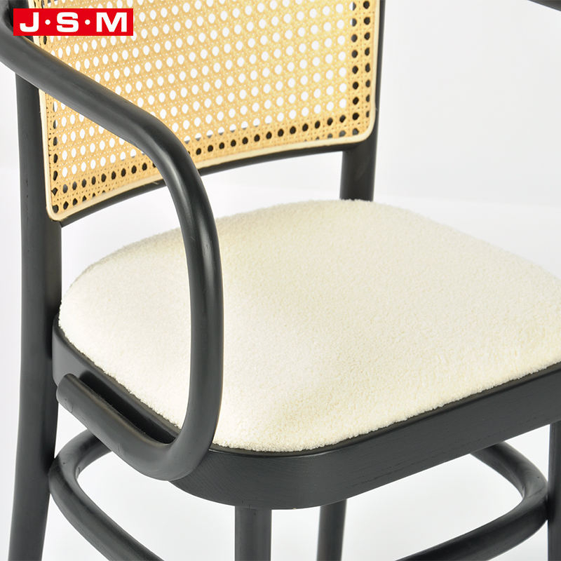 Hot Sale Indoor Dining Italian Outdoor Plastic Rattan Wood Restaurant Modern Dining Chair