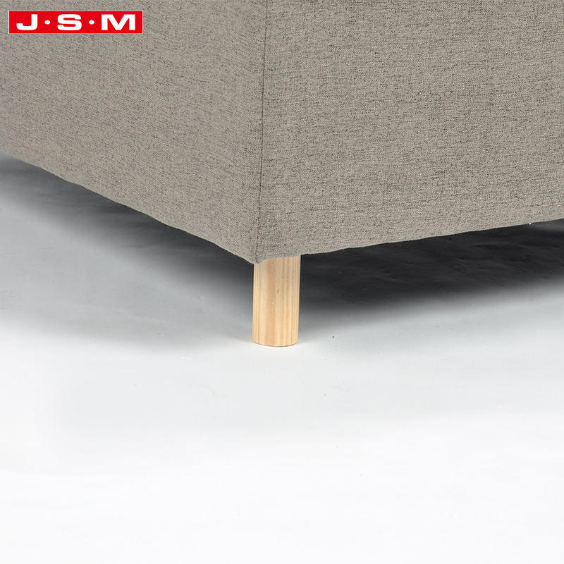 Simple Home Furniture Wood Modular Splicing Fabric Living Room Lounge Sofa