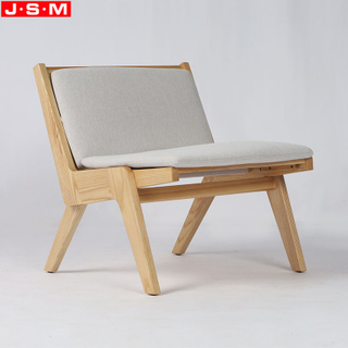 Hot Selling Dining Room Wooden Chairs Ash Timber Restaurant Dining Chair With Cushion