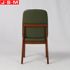 Hotel Restaurant Furniture Home Using Green Cushion Dining Room Wood Upholstery Dining Chairs