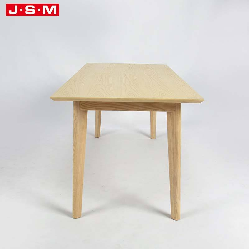 Modern Italian Royal Rectangle Coffee Hotel French Cafe Dining Walnut Dining Table Set