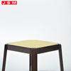 High QualityUpholstered Solid Wood Leg Armless Furniture Low Chair Bar Stool