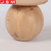 Factory Wholesale Round Tea Table Popular Design Solid Wood Tea Table