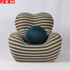 Modern Living Hotel Villa Leisure Armchair With Upholstery Ball Like Image