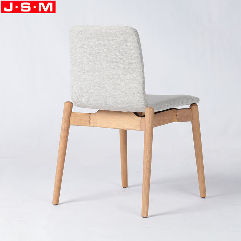 Factory Wholesale Cheap Price Ash Frame Dining Chair Stackable Dinner Chairs
